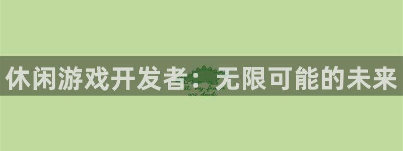 沐鸣2多少年：休闲游戏开发者：无限可能的未来